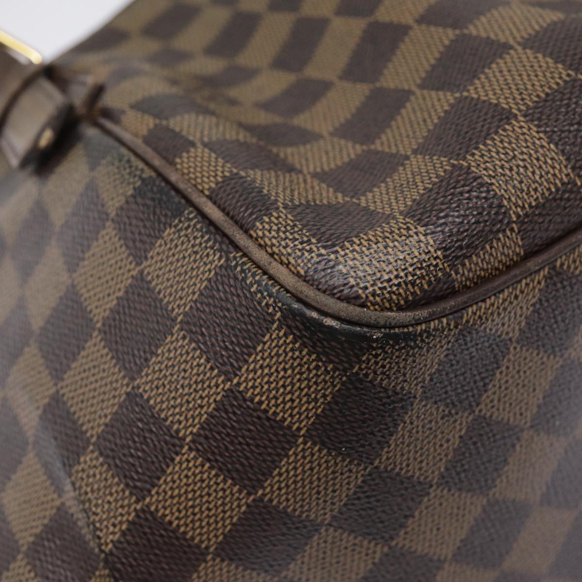 LOUIS VUITTON Damier Ebene Belem MM Shoulder Bag N51174 LV yk14647