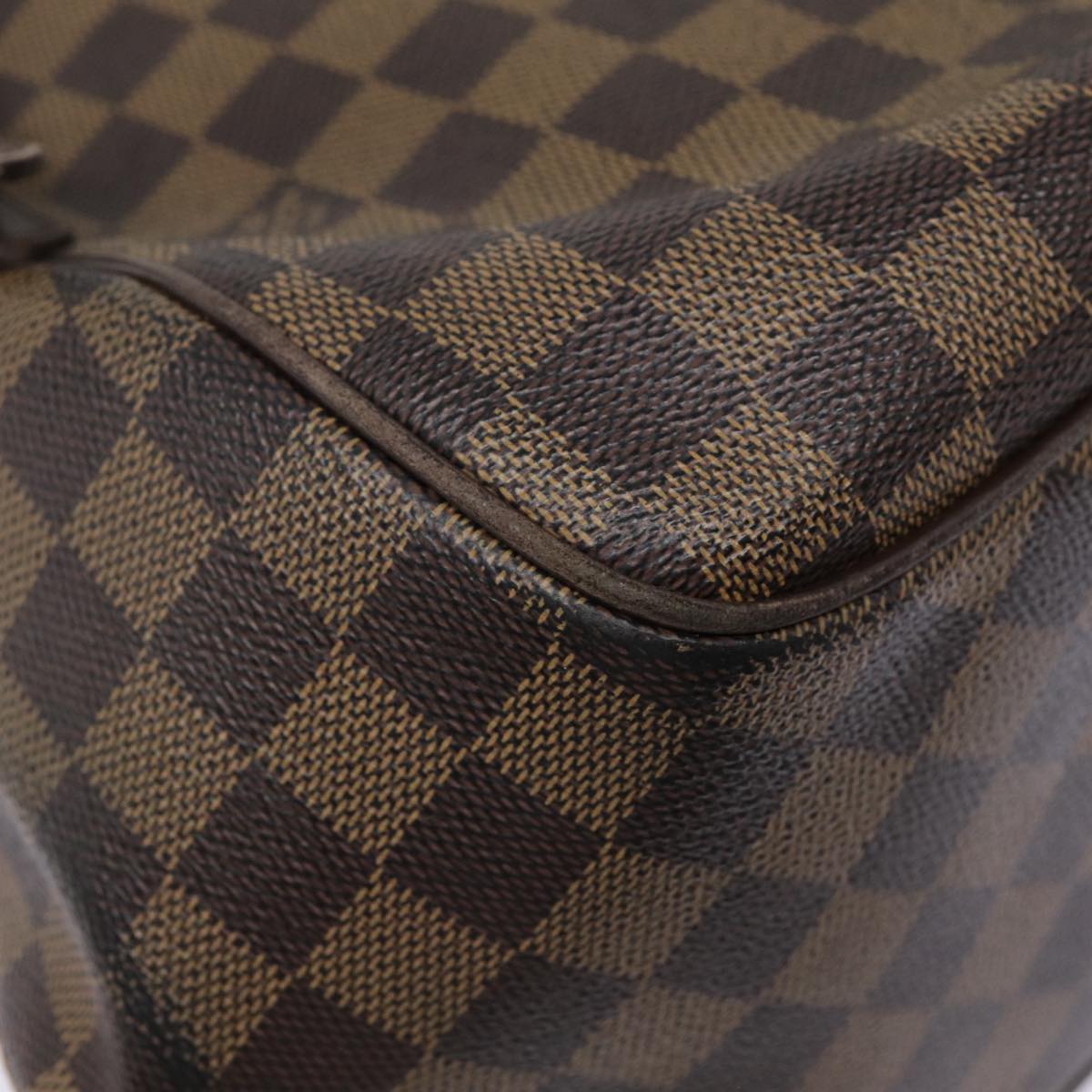 LOUIS VUITTON Damier Ebene Belem MM Shoulder Bag N51174 LV yk14647