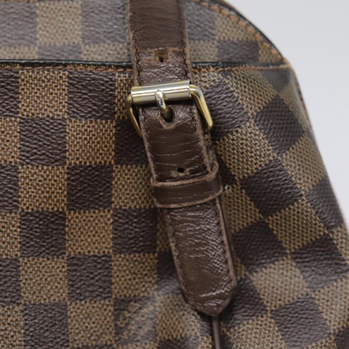 LOUIS VUITTON Damier Ebene Belem MM Shoulder Bag N51174 LV yk14647