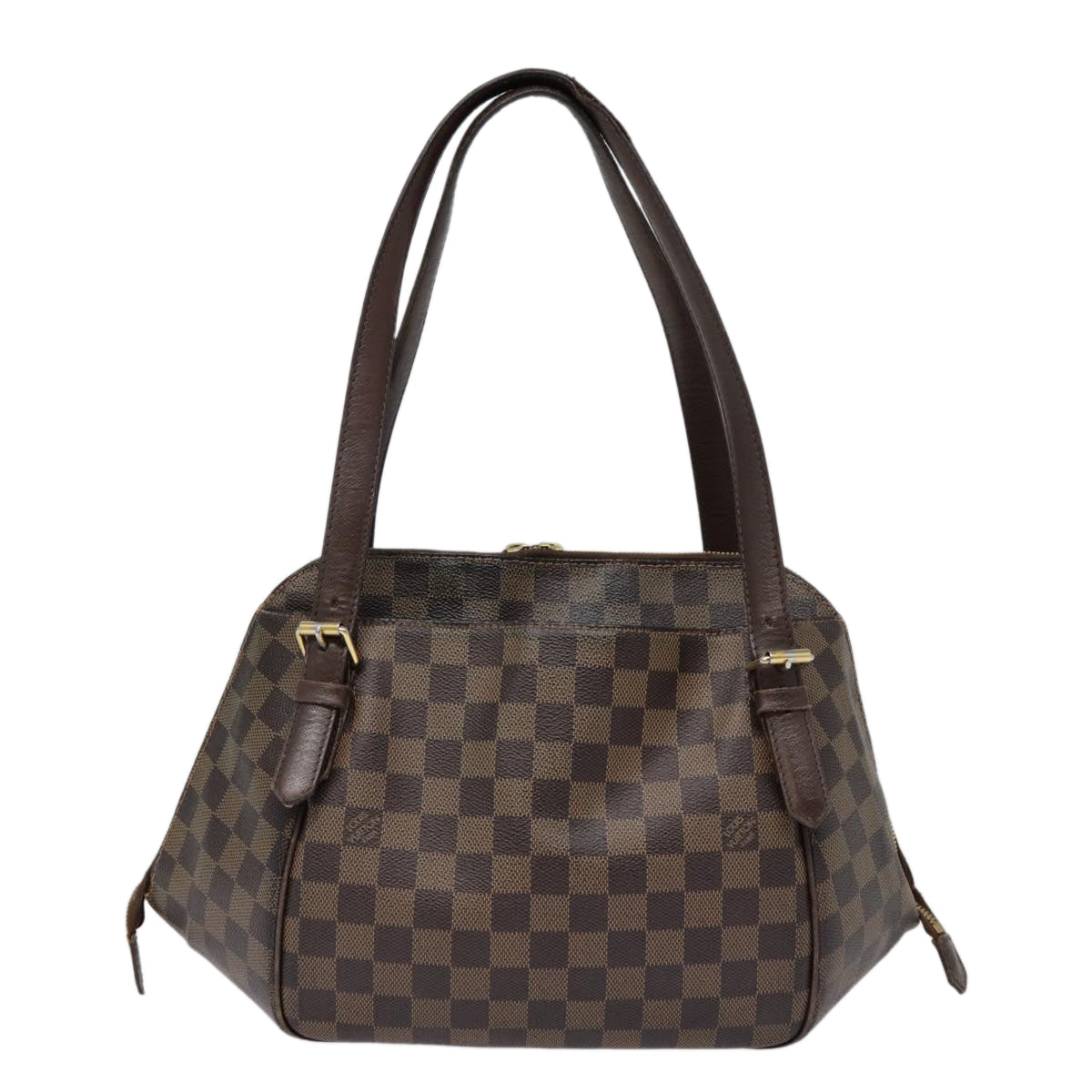 LOUIS VUITTON Damier Ebene Belem MM Shoulder Bag N51174 LV yk14647