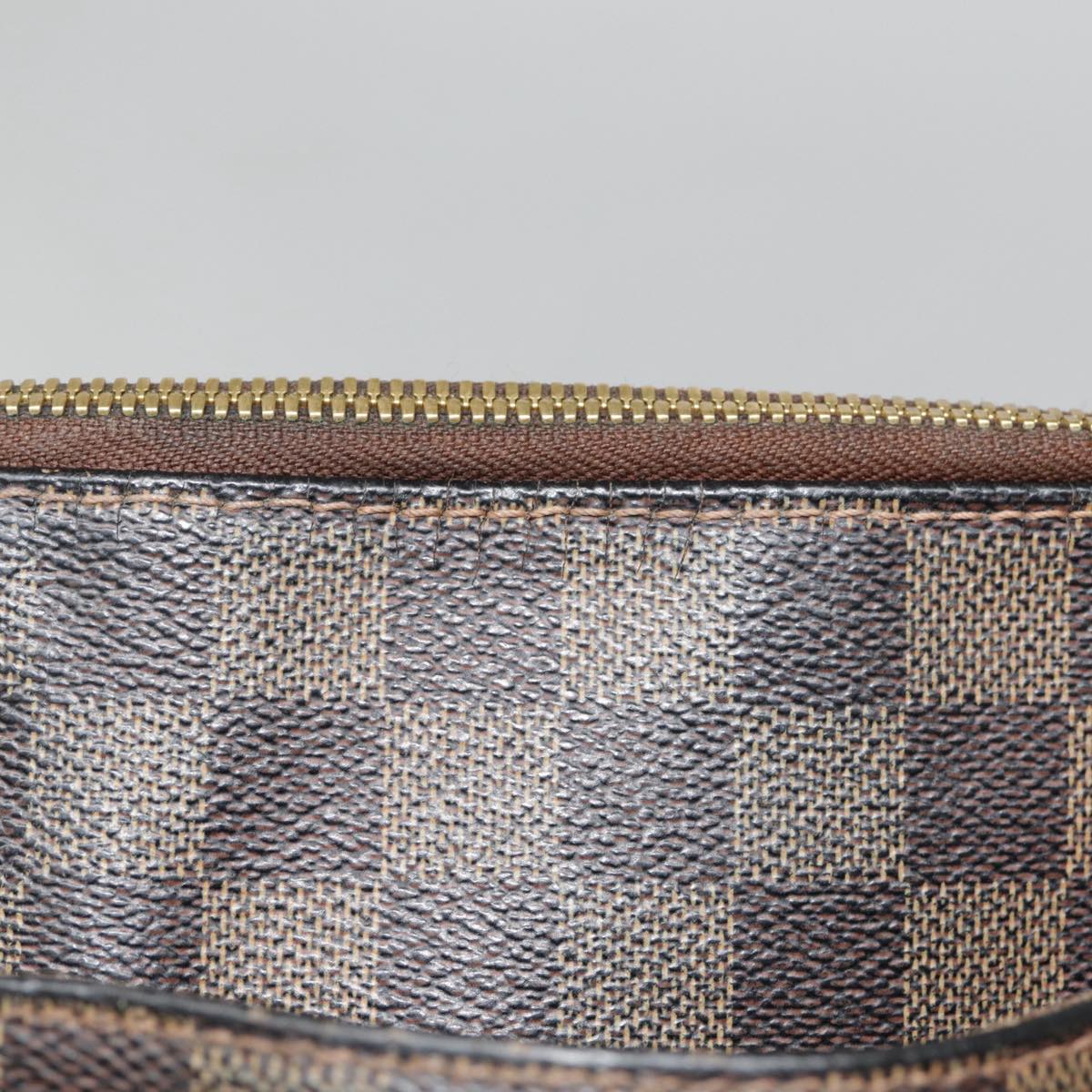 LOUIS VUITTON Damier Ebene Belem MM Shoulder Bag N51174 LV yk14647