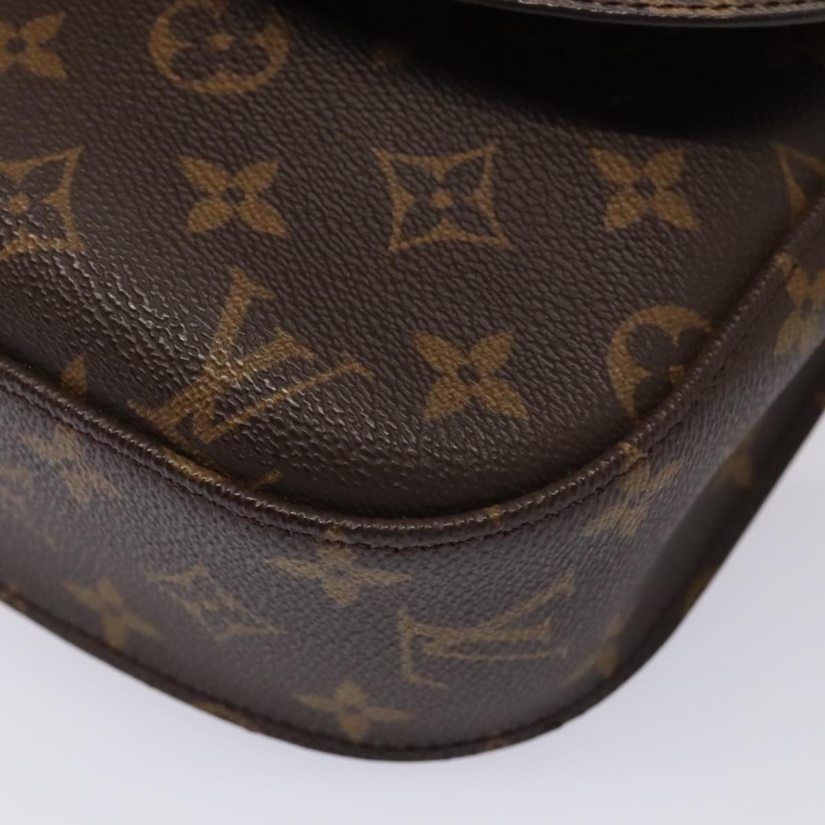 LOUIS VUITTON Monogram Saint Cloud GM Shoulder Bag M51242 LV yk14660