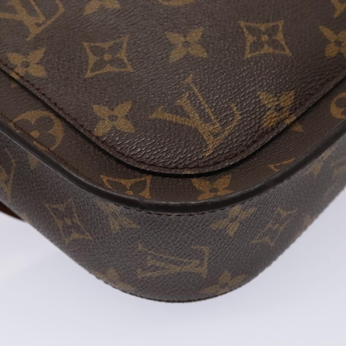 LOUIS VUITTON Monogram Saint Cloud GM Shoulder Bag M51242 LV yk14660