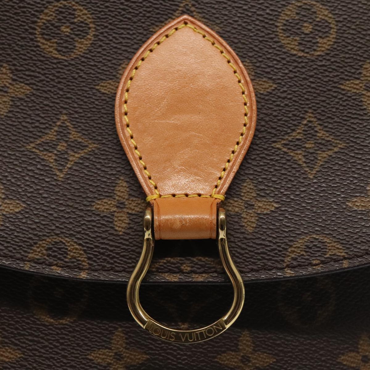 LOUIS VUITTON Monogram Saint Cloud GM Shoulder Bag M51242 LV yk14660