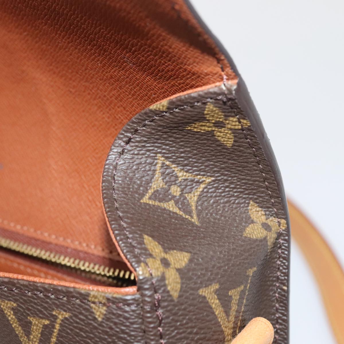 LOUIS VUITTON Monogram Saint Cloud GM Shoulder Bag M51242 LV yk14660