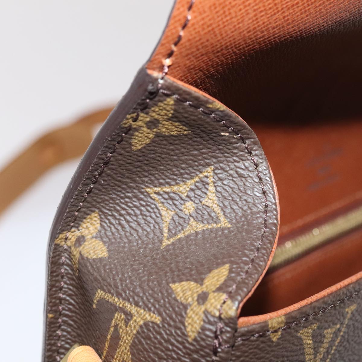 LOUIS VUITTON Monogram Saint Cloud GM Shoulder Bag M51242 LV yk14660