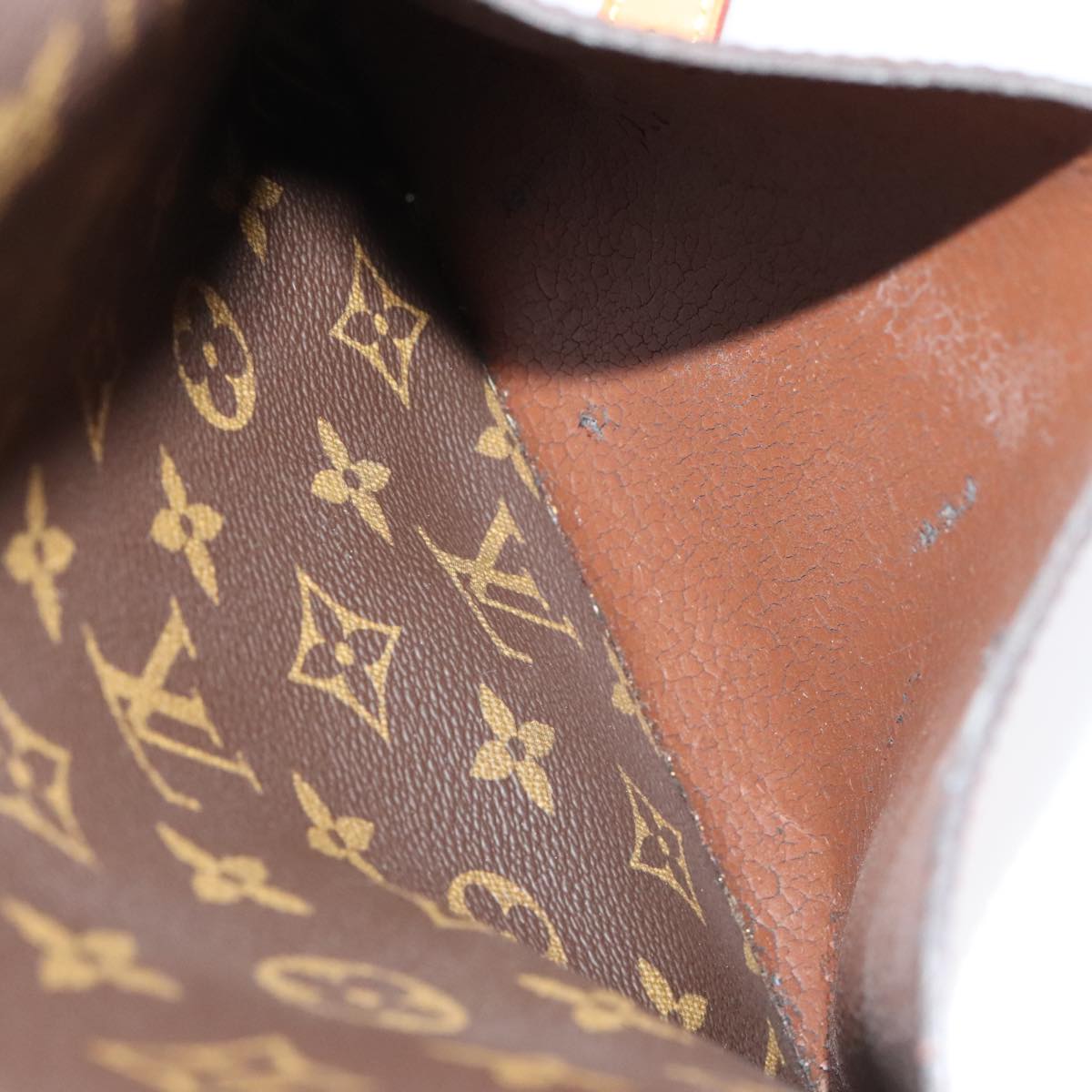 LOUIS VUITTON Monogram Saint Cloud GM Shoulder Bag M51242 LV yk14660