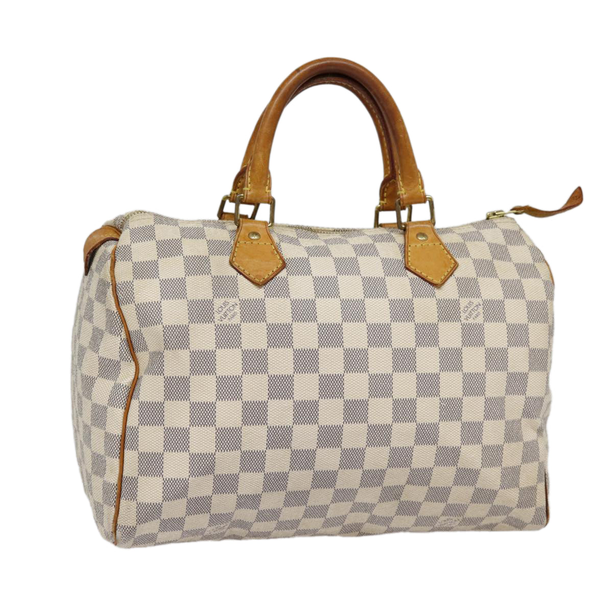 LOUIS VUITTON Damier Azur Speedy 30 Hand Bag N41533 LV yk14667