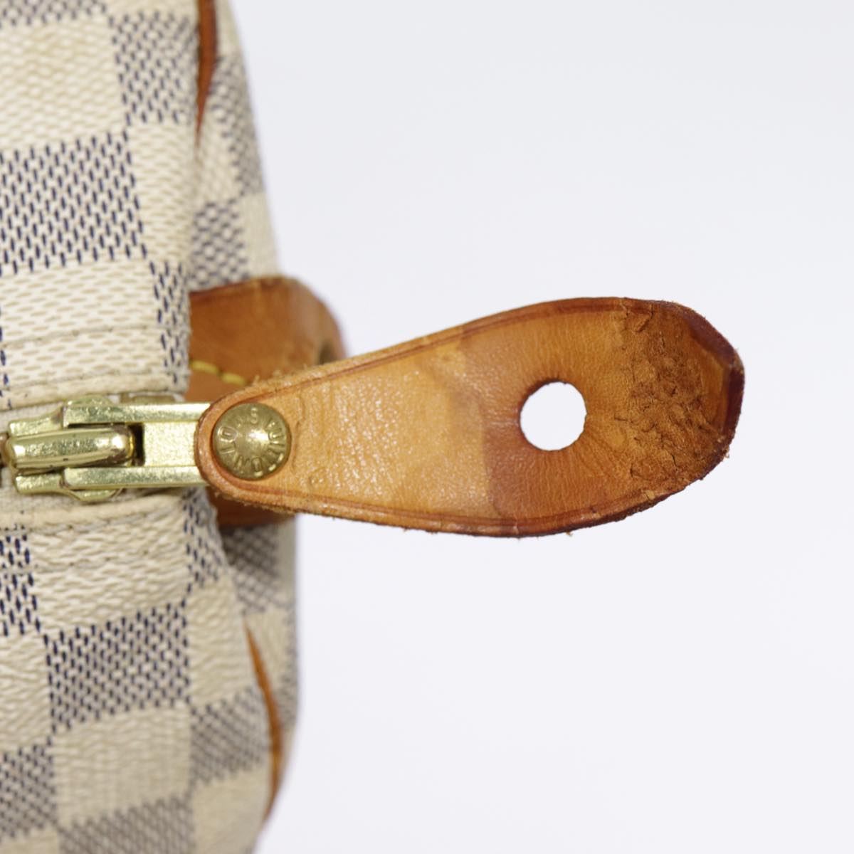LOUIS VUITTON Damier Azur Speedy 30 Hand Bag N41533 LV yk14667