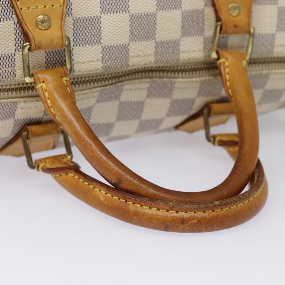 LOUIS VUITTON Damier Azur Speedy 30 Hand Bag N41533 LV yk14667