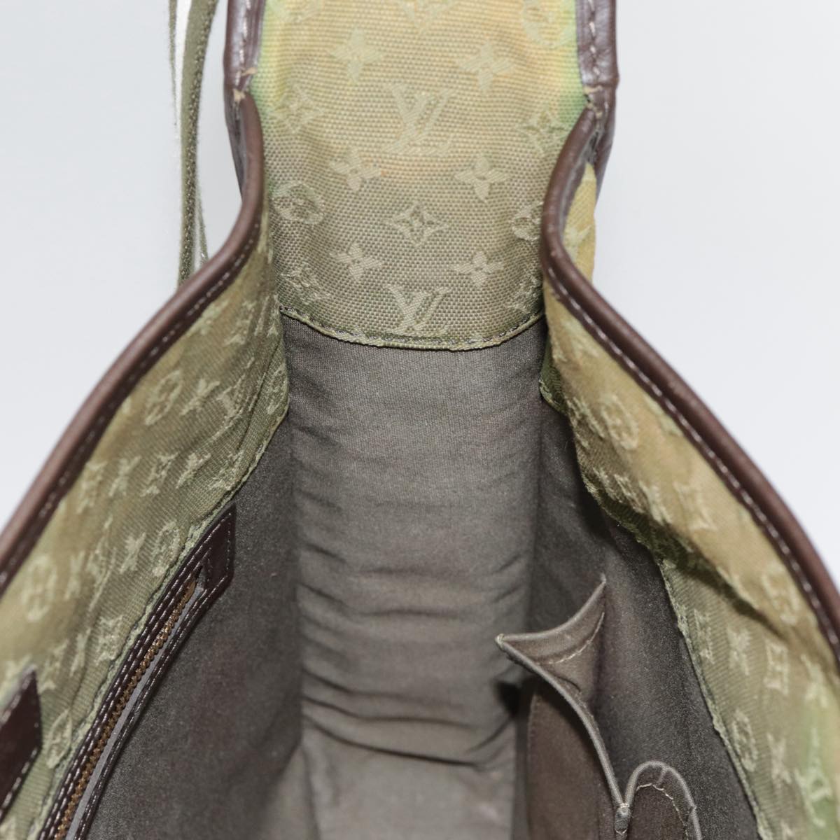 LOUIS VUITTON Monogram Mini Besace Mary Kate Bag TST Khaki M92322 yk14671