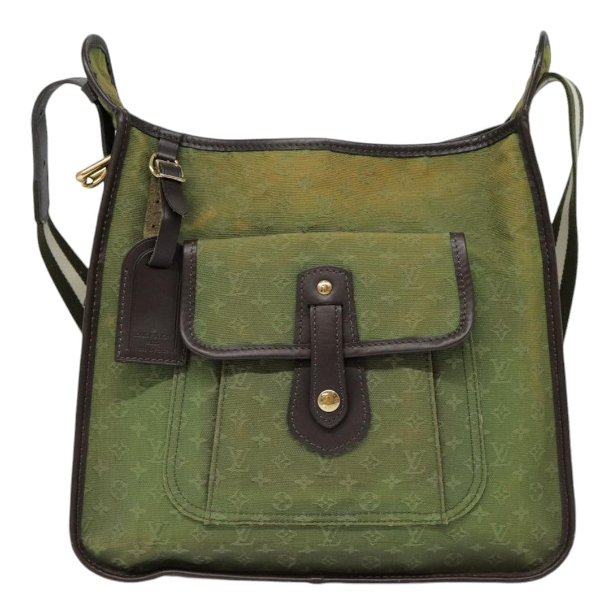 LOUIS VUITTON Monogram Mini Besace Mary Kate Bag TST Khaki M92322 yk14671