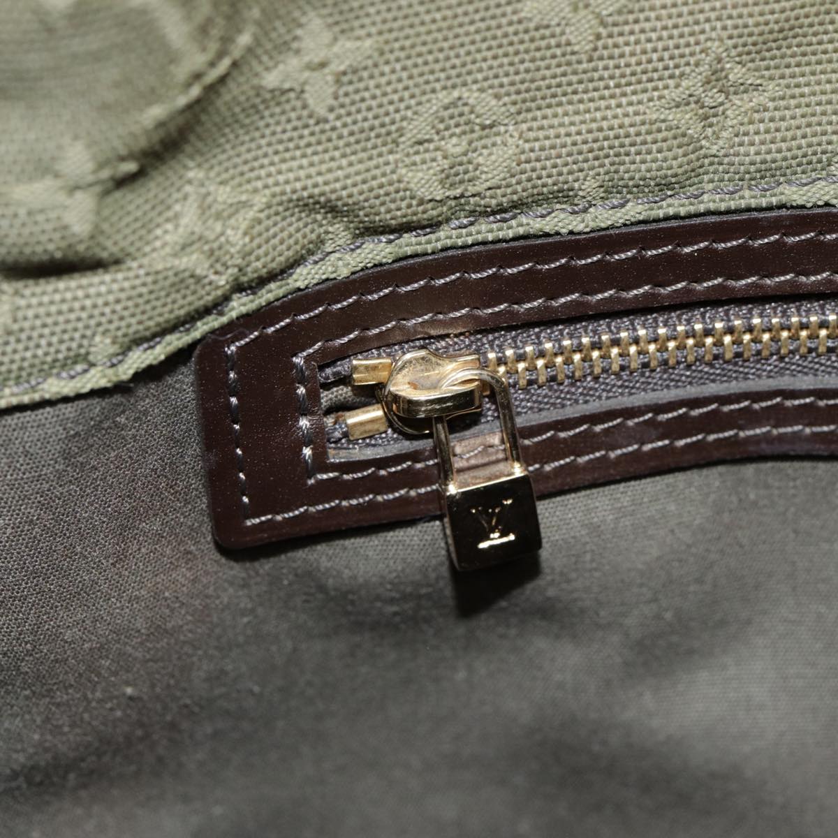 LOUIS VUITTON Monogram Mini Besace Mary Kate Bag TST Khaki M92322 yk14671