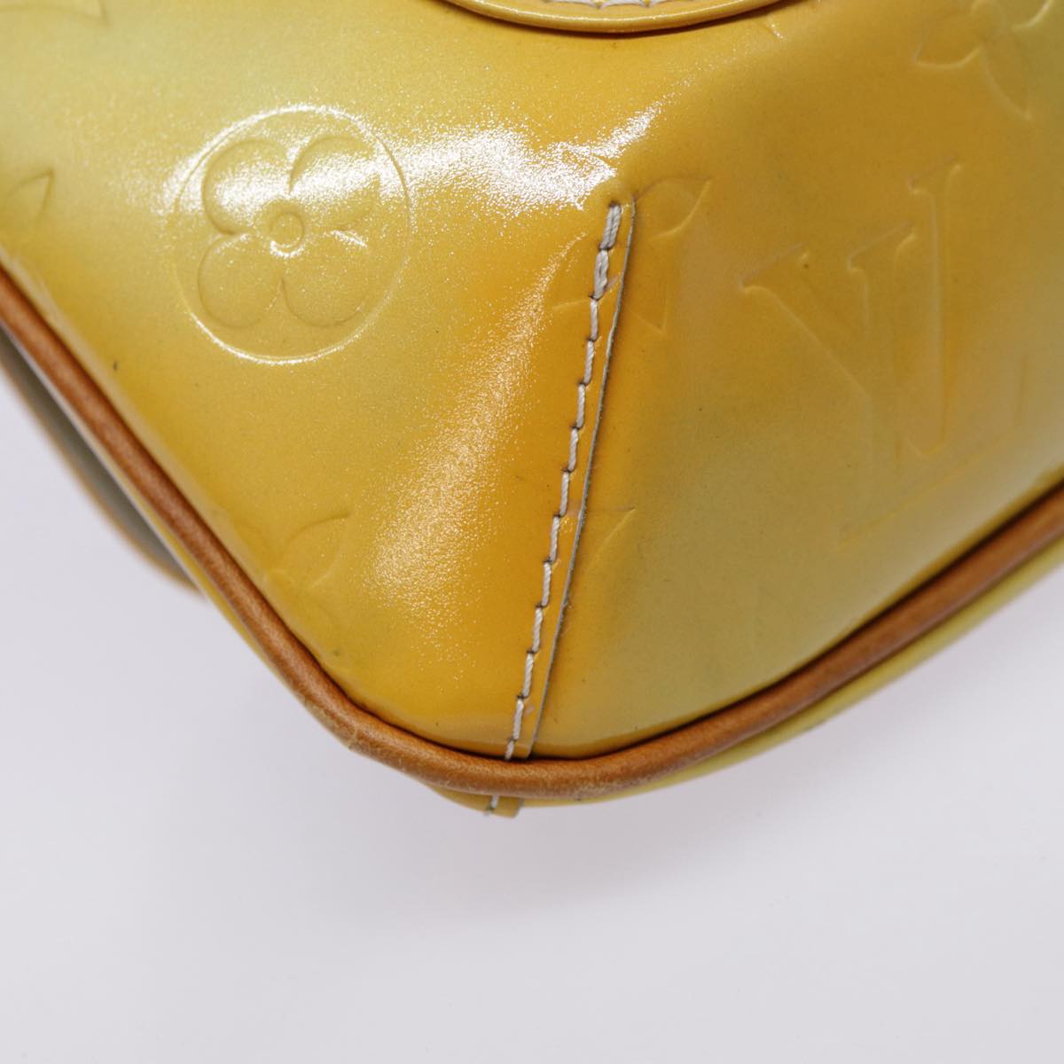LOUIS VUITTON Monogram Vernis Thompson Street Bag Gris M91008 LV yk14678