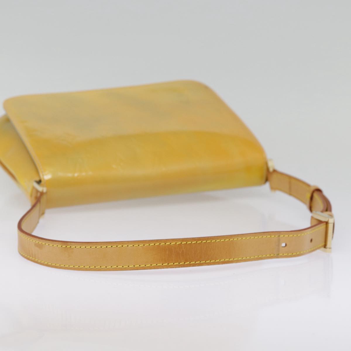 LOUIS VUITTON Monogram Vernis Thompson Street Bag Gris M91008 LV yk14678