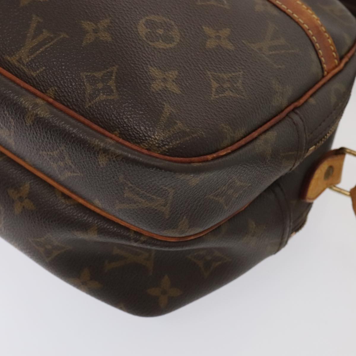 LOUIS VUITTON Monogram Reporter PM Shoulder Bag M45254 LV yk14682