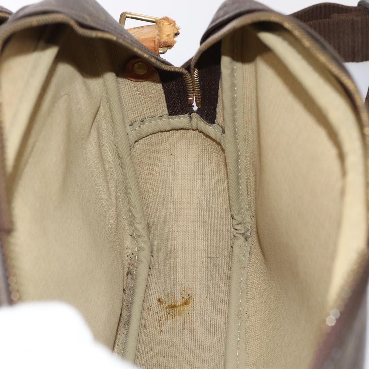 LOUIS VUITTON Monogram Reporter PM Shoulder Bag M45254 LV yk14682