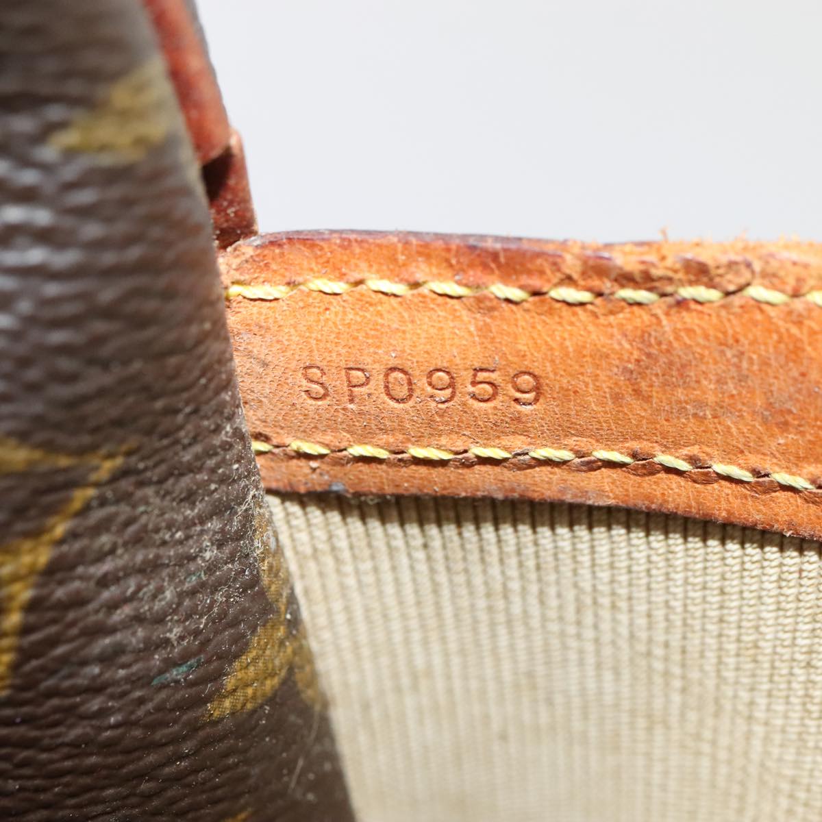LOUIS VUITTON Monogram Reporter PM Shoulder Bag M45254 LV yk14682