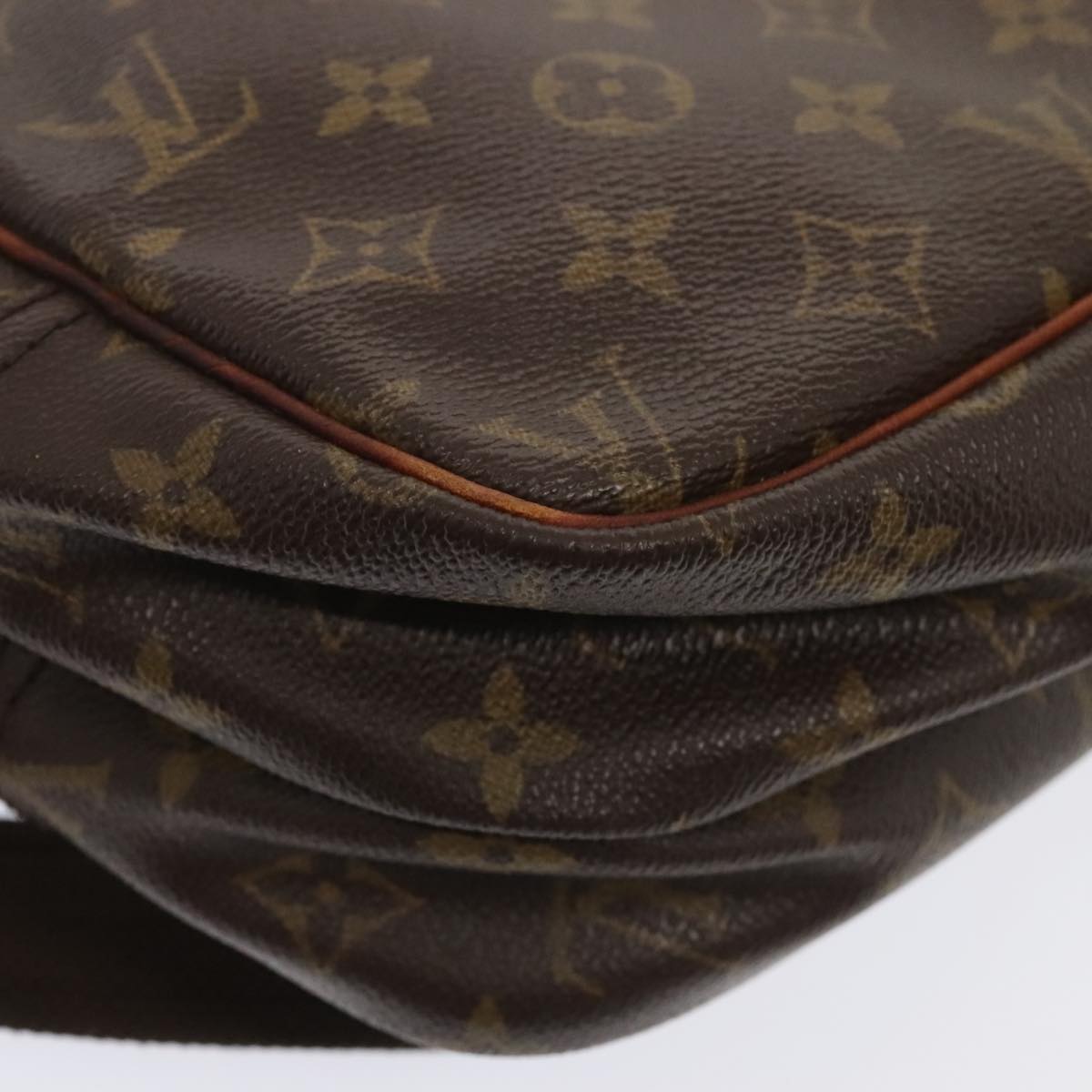LOUIS VUITTON Monogram Reporter PM Shoulder Bag M45254 LV yk14685