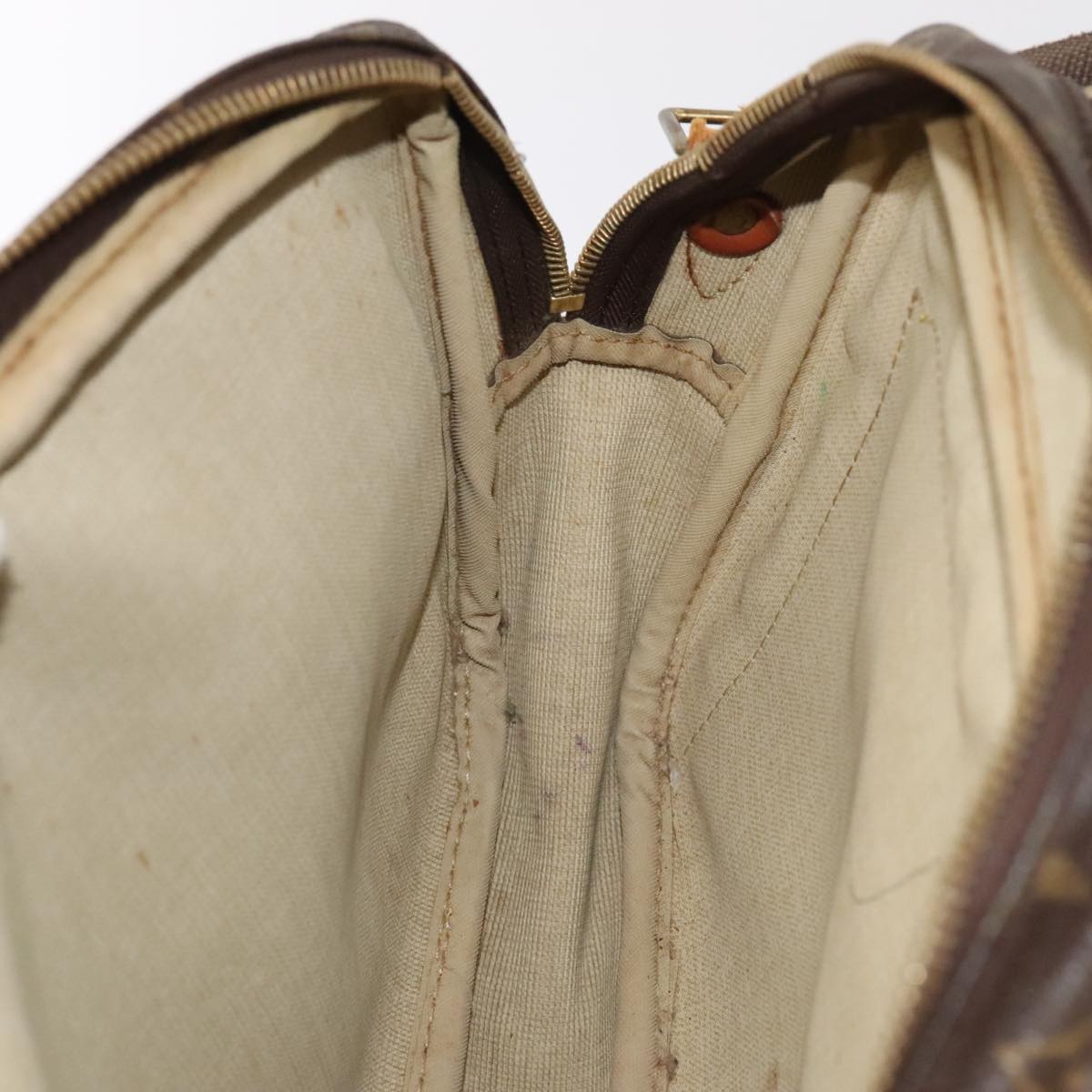 LOUIS VUITTON Monogram Reporter PM Shoulder Bag M45254 LV yk14685