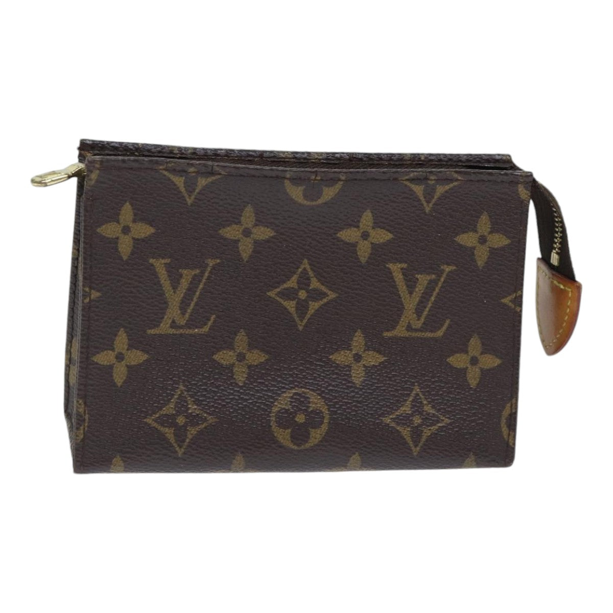LOUIS VUITTON Monogram Poche Toilette 15 Pouch M47546 LV yk14690