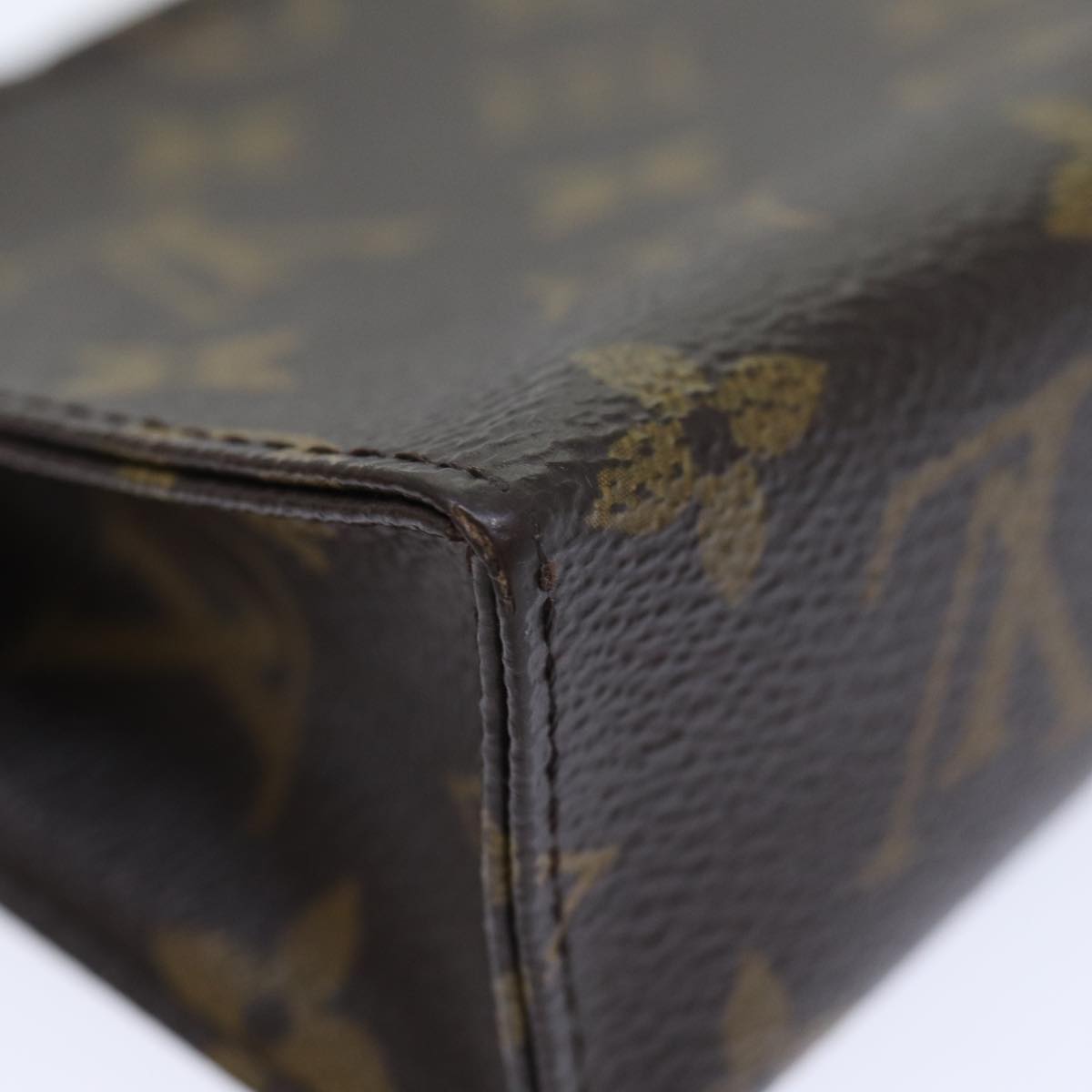 LOUIS VUITTON Monogram Poche Toilette 15 Pouch M47546 LV yk14690