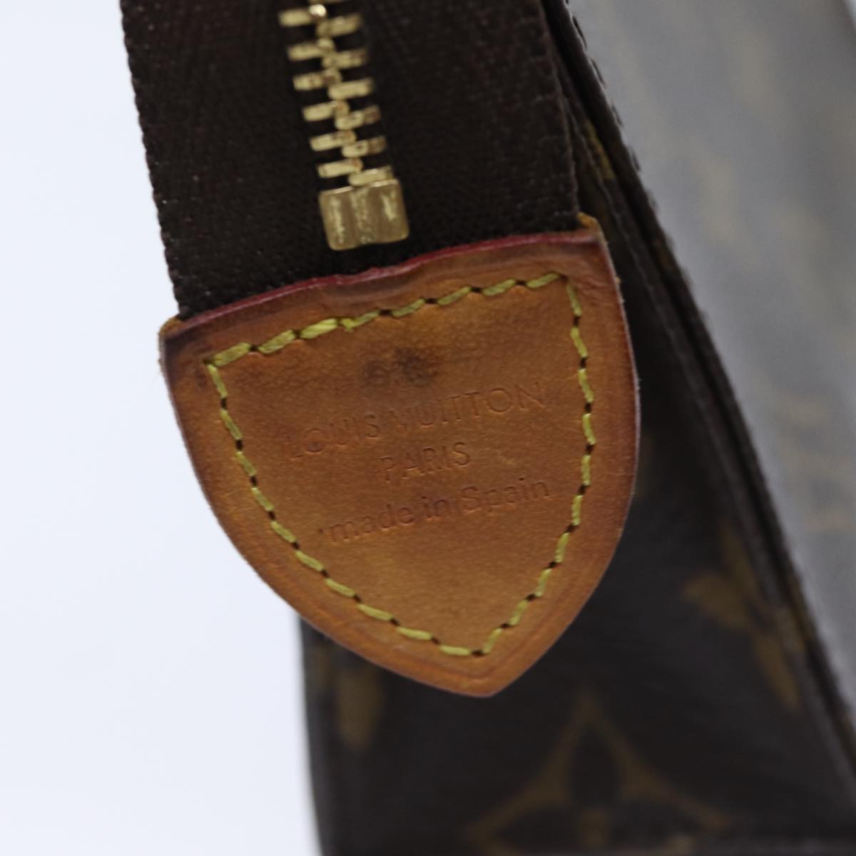 LOUIS VUITTON Monogram Poche Toilette 15 Pouch M47546 LV yk14690