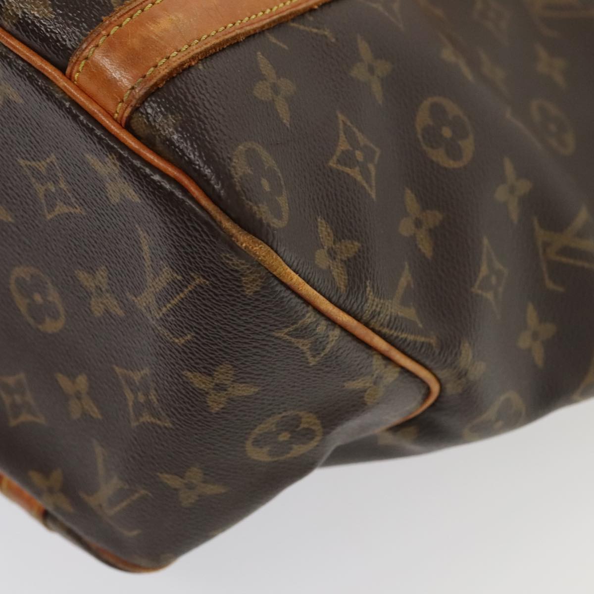 LOUIS VUITTON Monogram Sac Shopping Tote Bag M51108 LV yk14697