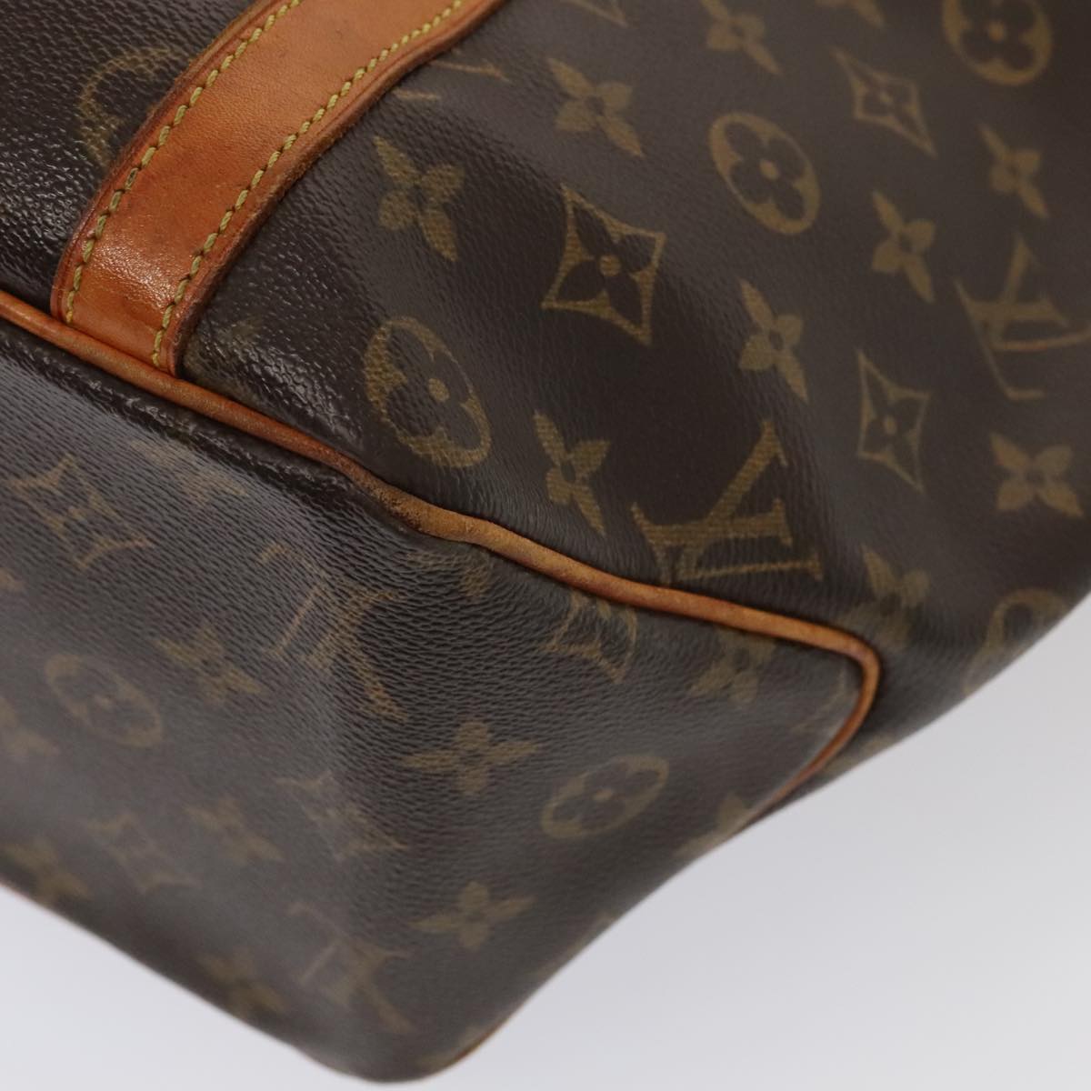 LOUIS VUITTON Monogram Sac Shopping Tote Bag M51108 LV yk14697