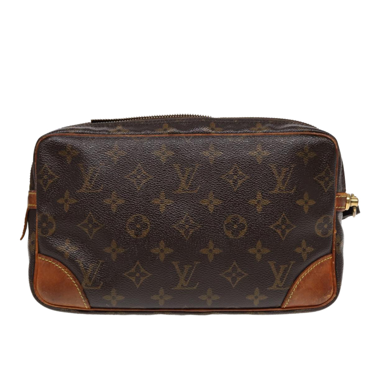 LOUIS VUITTON Monogram Marly Dragonne GM Clutch Bag M51825 LV yk14699