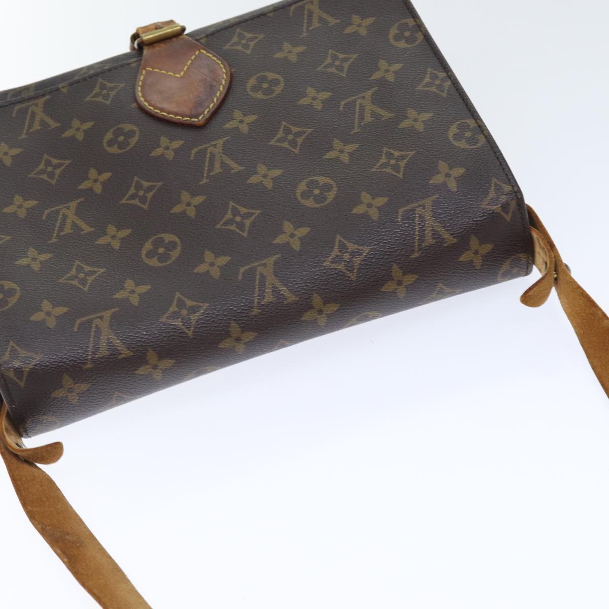 LOUIS VUITTON Monogram Cartouchiere MM Shoulder Bag M51253 LV yk14704