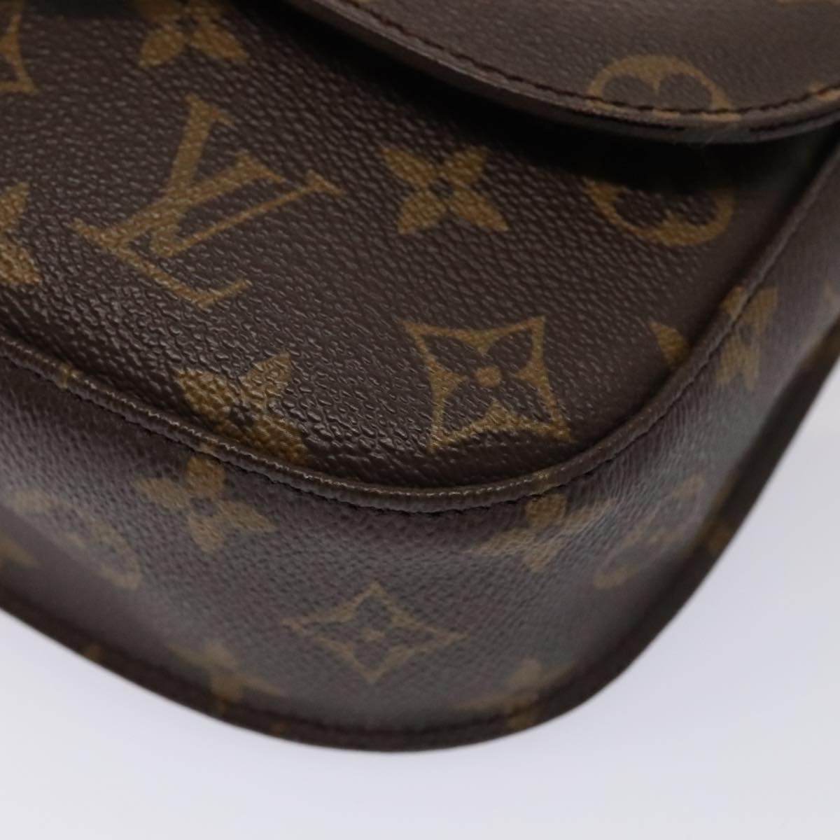 LOUIS VUITTON Monogram Saint Cloud MM Shoulder Bag M51243 LV yk14712