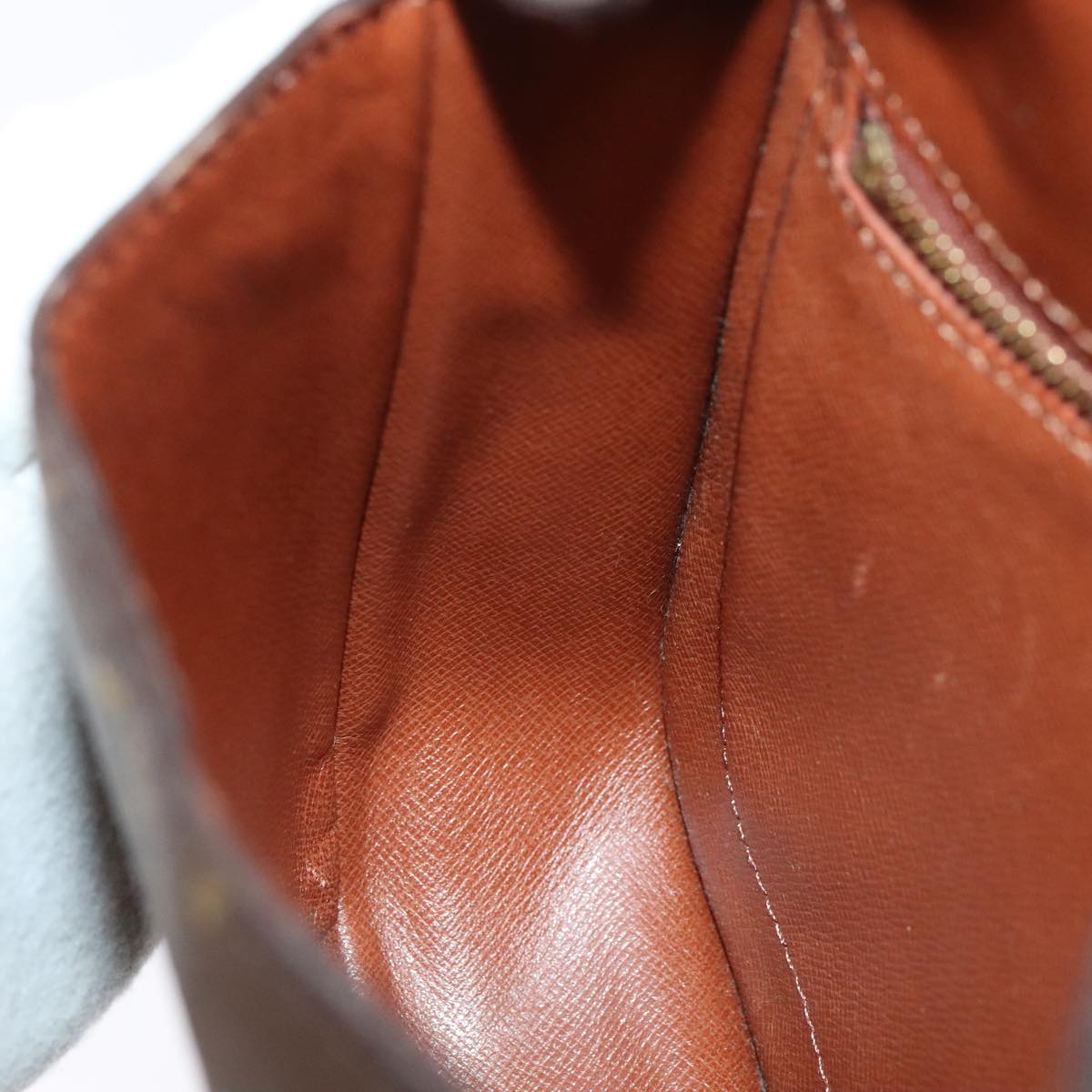 LOUIS VUITTON Monogram Saint Cloud MM Shoulder Bag M51243 LV yk14712