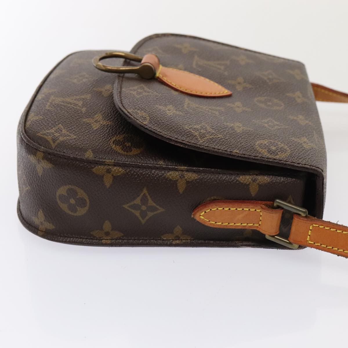LOUIS VUITTON Monogram Saint Cloud MM Shoulder Bag M51243 LV yk14712