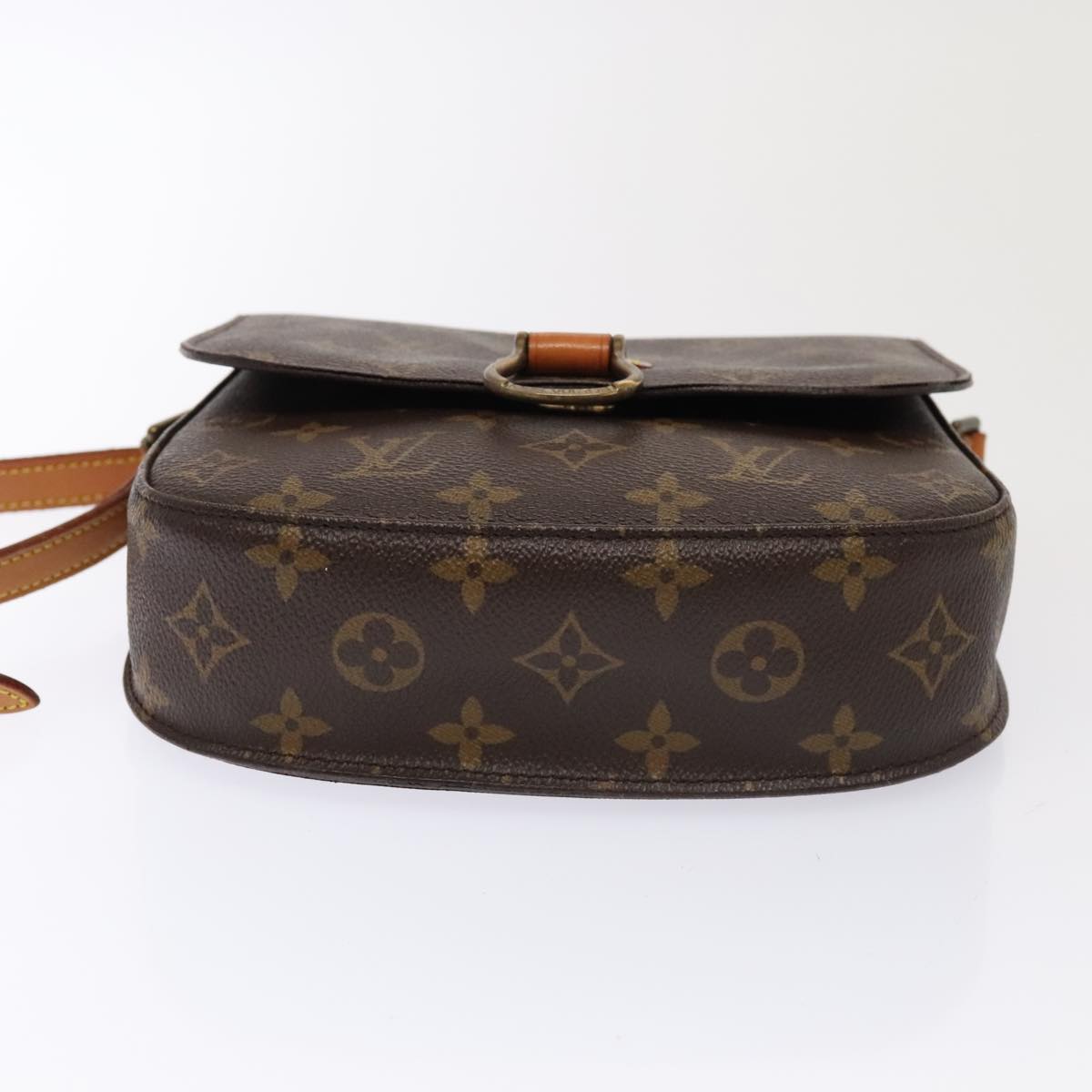 LOUIS VUITTON Monogram Saint Cloud MM Shoulder Bag M51243 LV yk14712