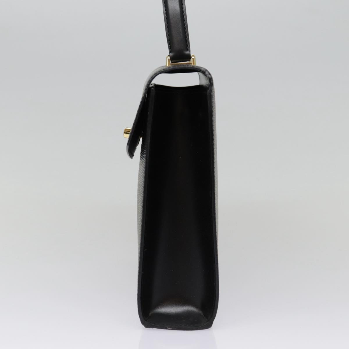 LOUIS VUITTON Epi Malesherbes Hand Bag Black M52372 LV yk14713