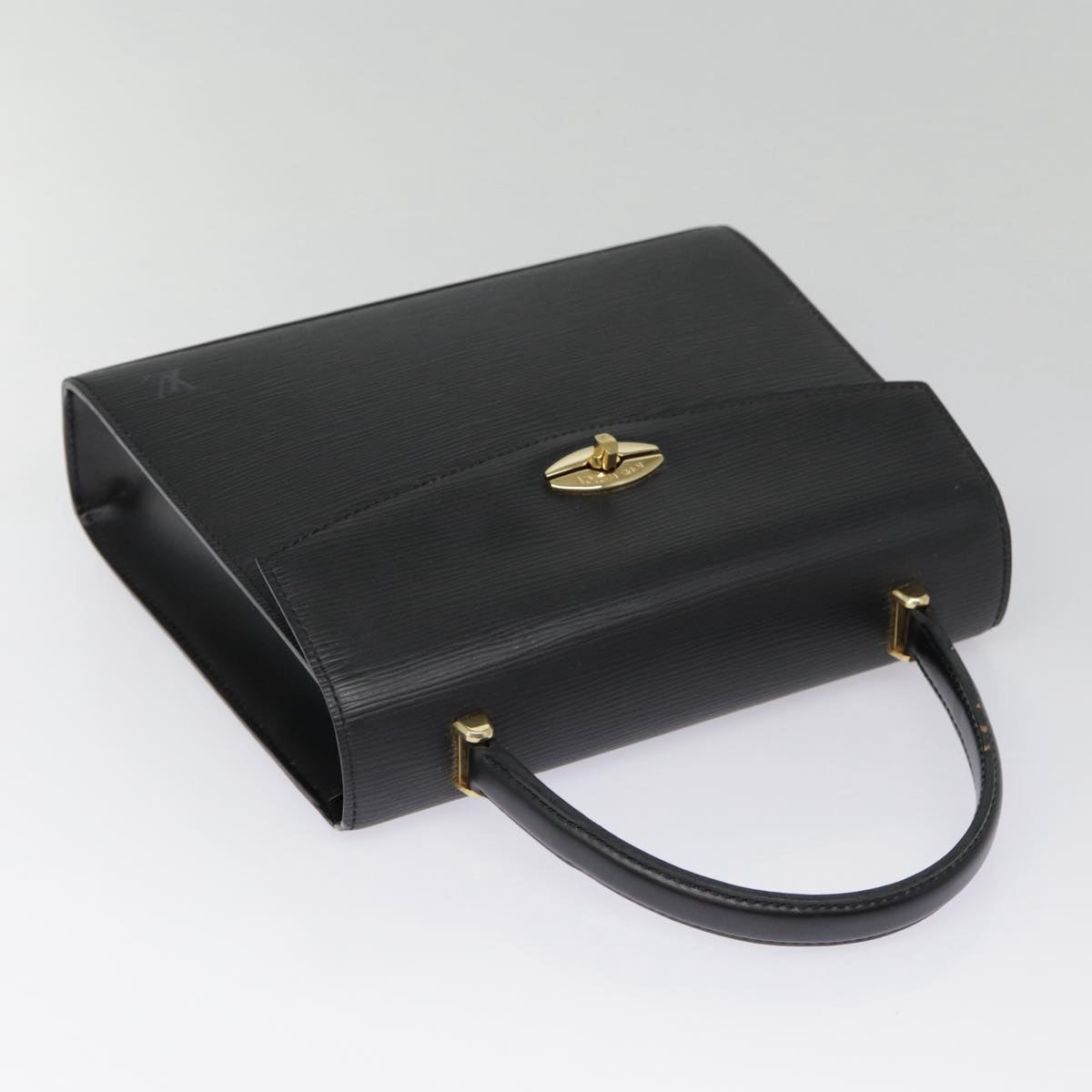 LOUIS VUITTON Epi Malesherbes Hand Bag Black M52372 LV yk14713