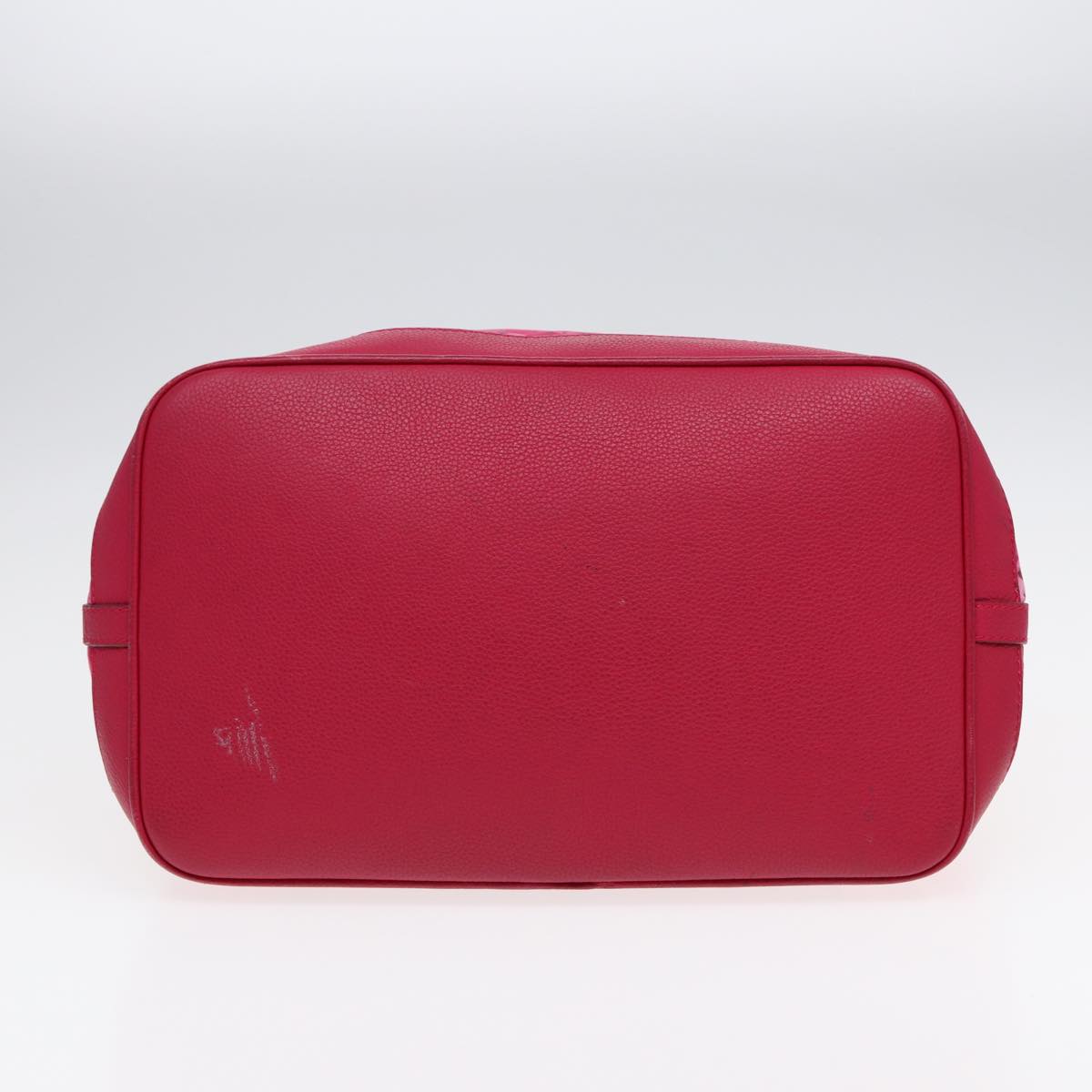 LOUIS VUITTON Ikat Flower Noe full MM Shoulder Bag Nylon Red M94313 yk14721