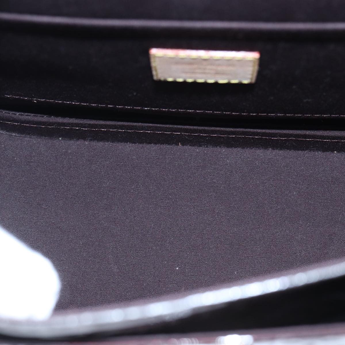 LOUIS VUITTON Monogram Vernis Mirada Hand Bag 2way Amarante M91397 yk14724
