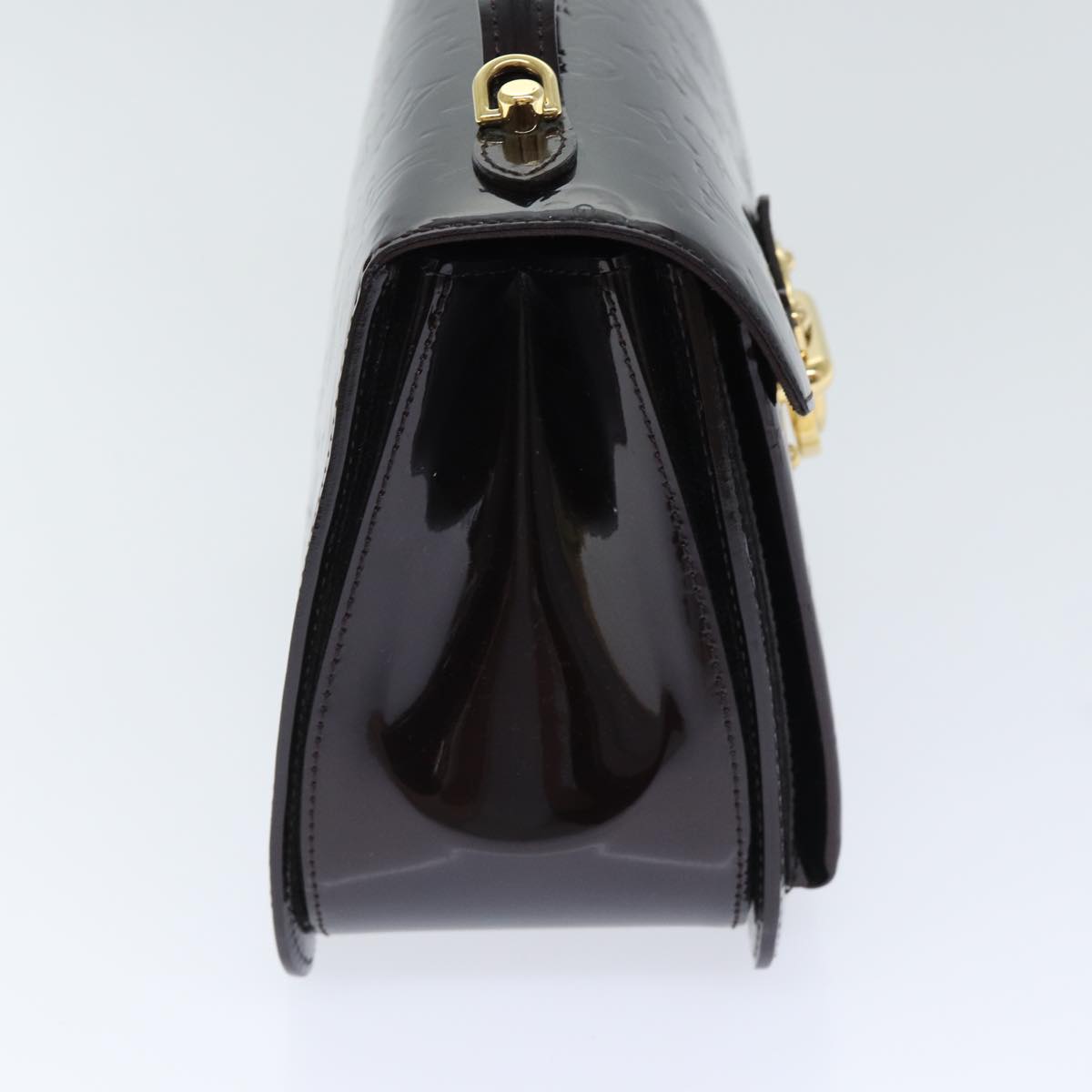 LOUIS VUITTON Monogram Vernis Mirada Hand Bag 2way Amarante M91397 yk14724