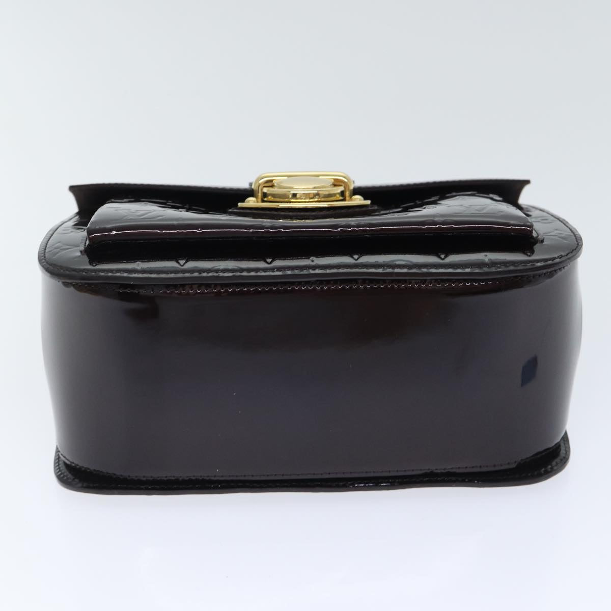 LOUIS VUITTON Monogram Vernis Mirada Hand Bag 2way Amarante M91397 yk14724