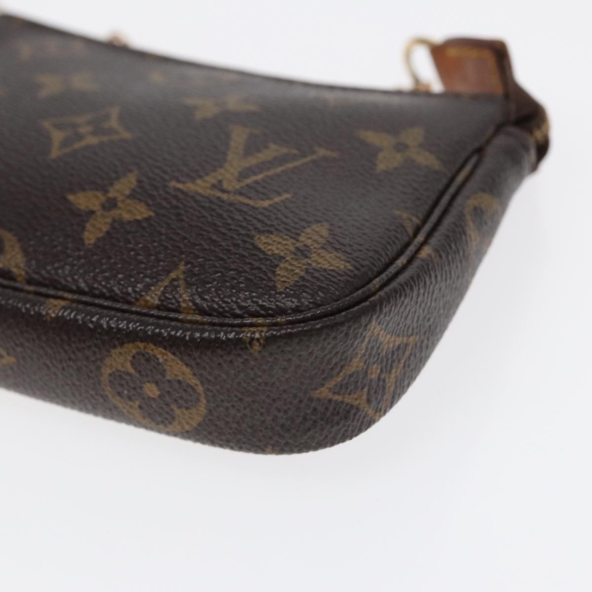 LOUIS VUITTON Monogram Mini Pochette Accessoires Pouch M58009 LV yk14736