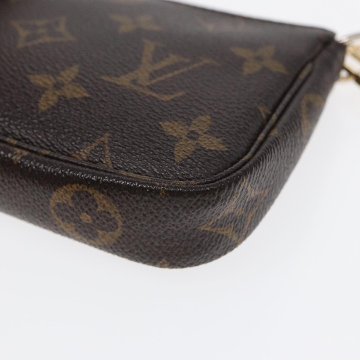 LOUIS VUITTON Monogram Mini Pochette Accessoires Pouch M58009 LV yk14736