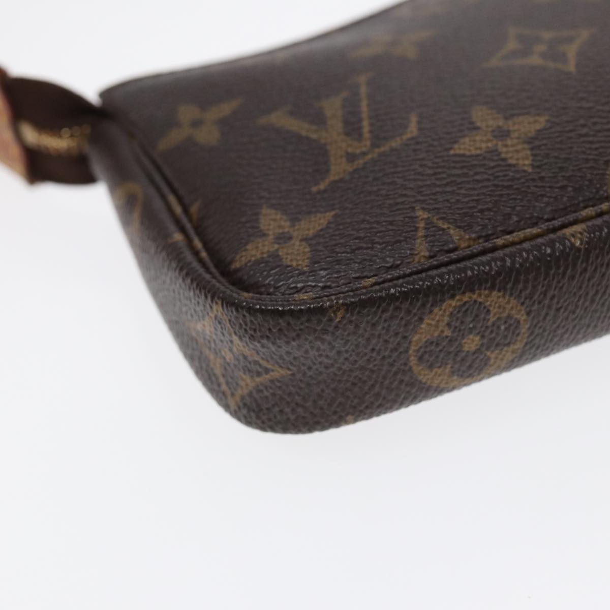 LOUIS VUITTON Monogram Mini Pochette Accessoires Pouch M58009 LV yk14736