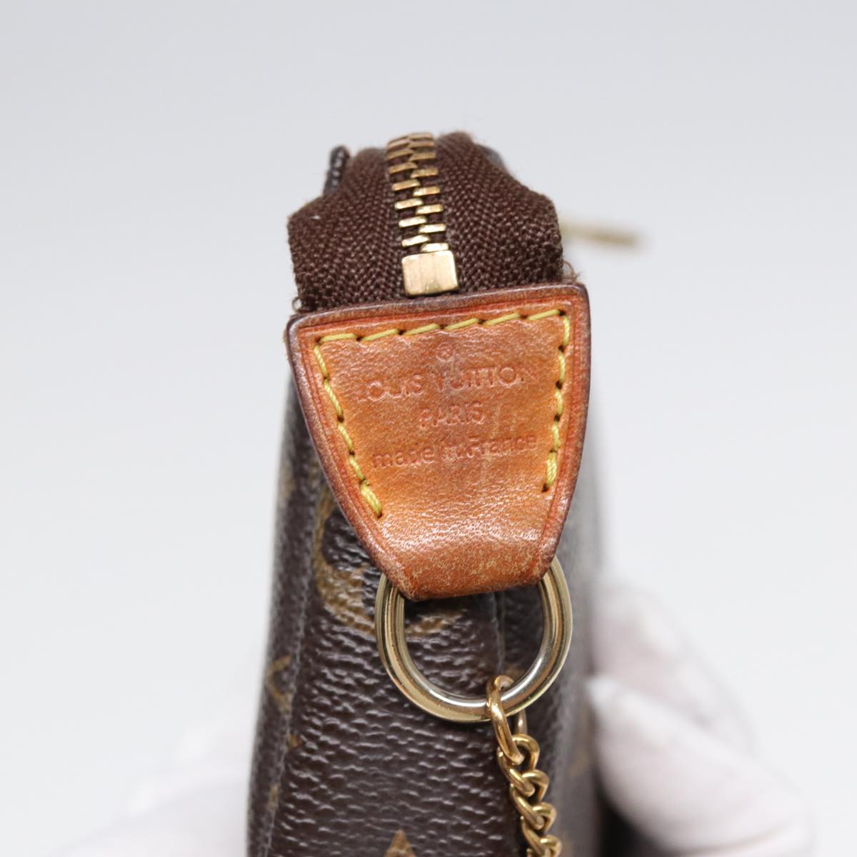 LOUIS VUITTON Monogram Mini Pochette Accessoires Pouch M58009 LV yk14736