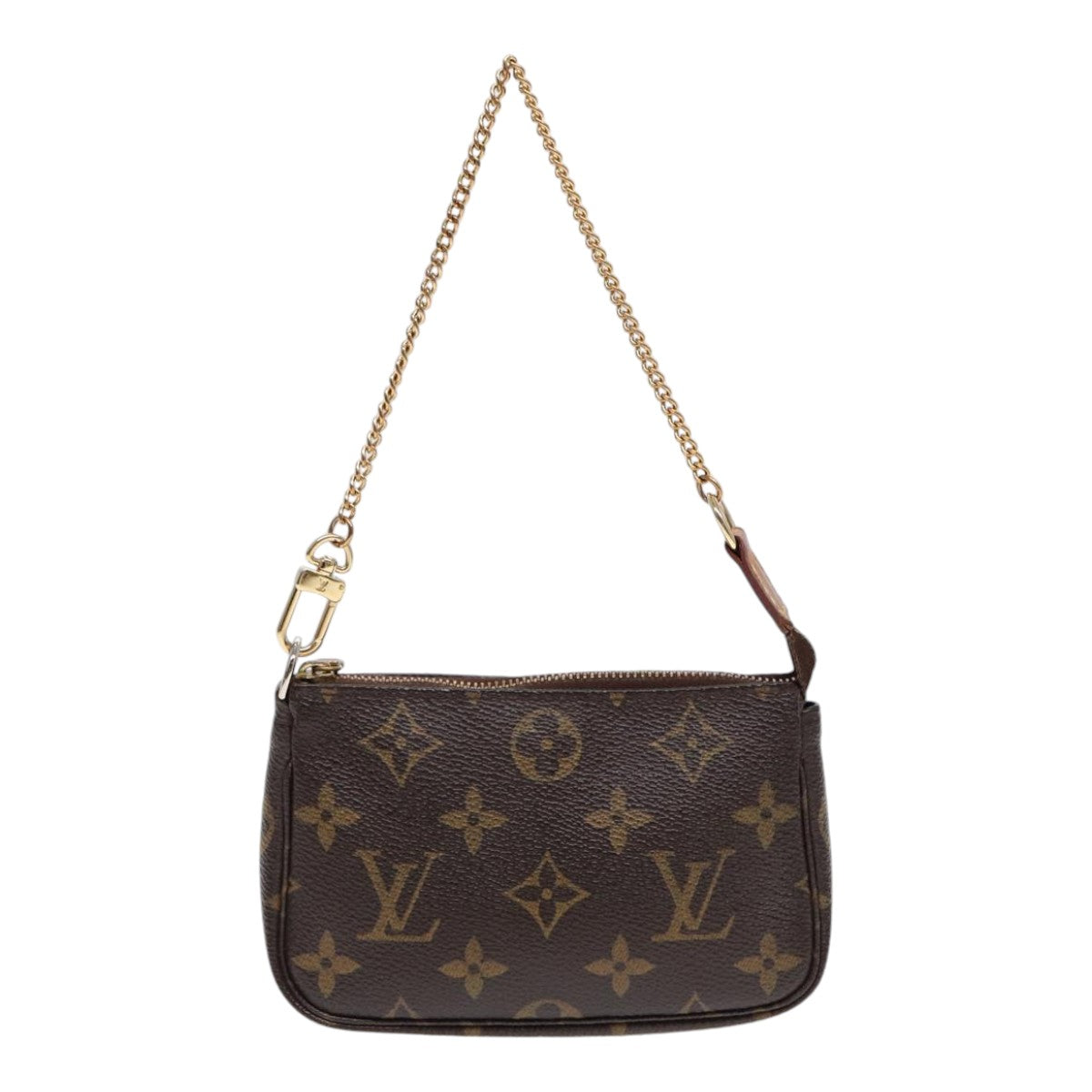 LOUIS VUITTON Monogram Mini Pochette Accessoires Pouch M58009 LV yk14736