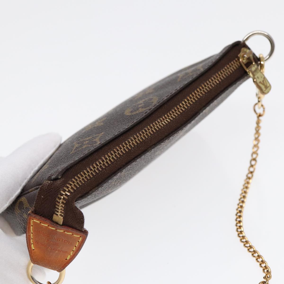 LOUIS VUITTON Monogram Mini Pochette Accessoires Pouch M58009 LV yk14736