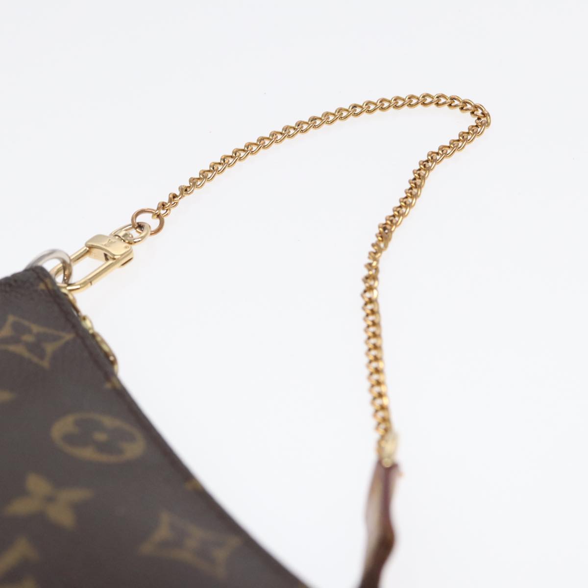 LOUIS VUITTON Monogram Mini Pochette Accessoires Pouch M58009 LV yk14736
