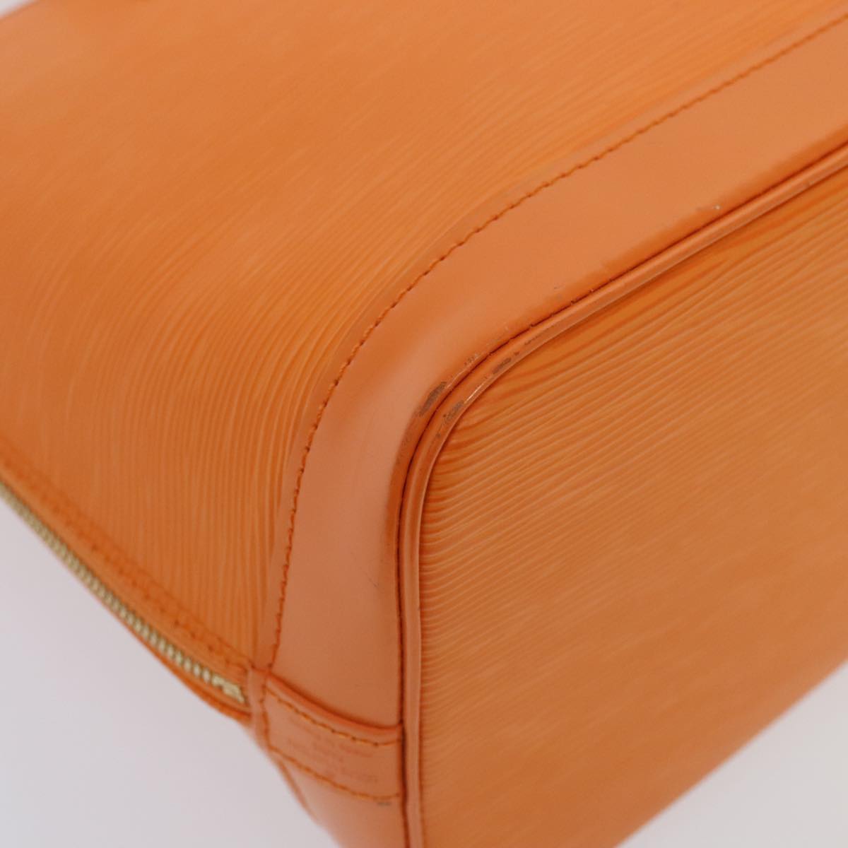 LOUIS VUITTON Epi Alma Hand Bag Orange Mandarin M5214H LV yk14740