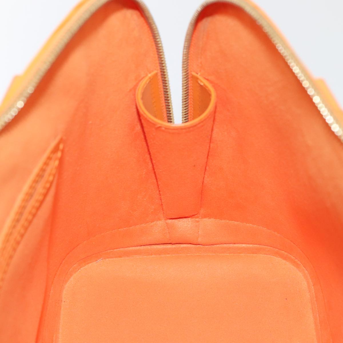LOUIS VUITTON Epi Alma Hand Bag Orange Mandarin M5214H LV yk14740